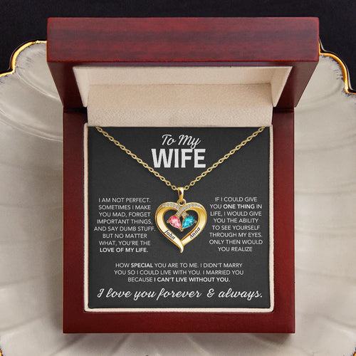 “You & Me, Always” – Personalized Couple’s Necklace
