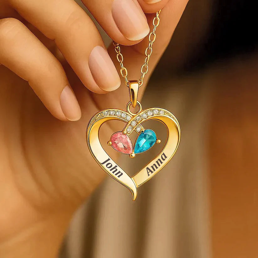 “You & Me, Always” – Personalized Couple’s Necklace