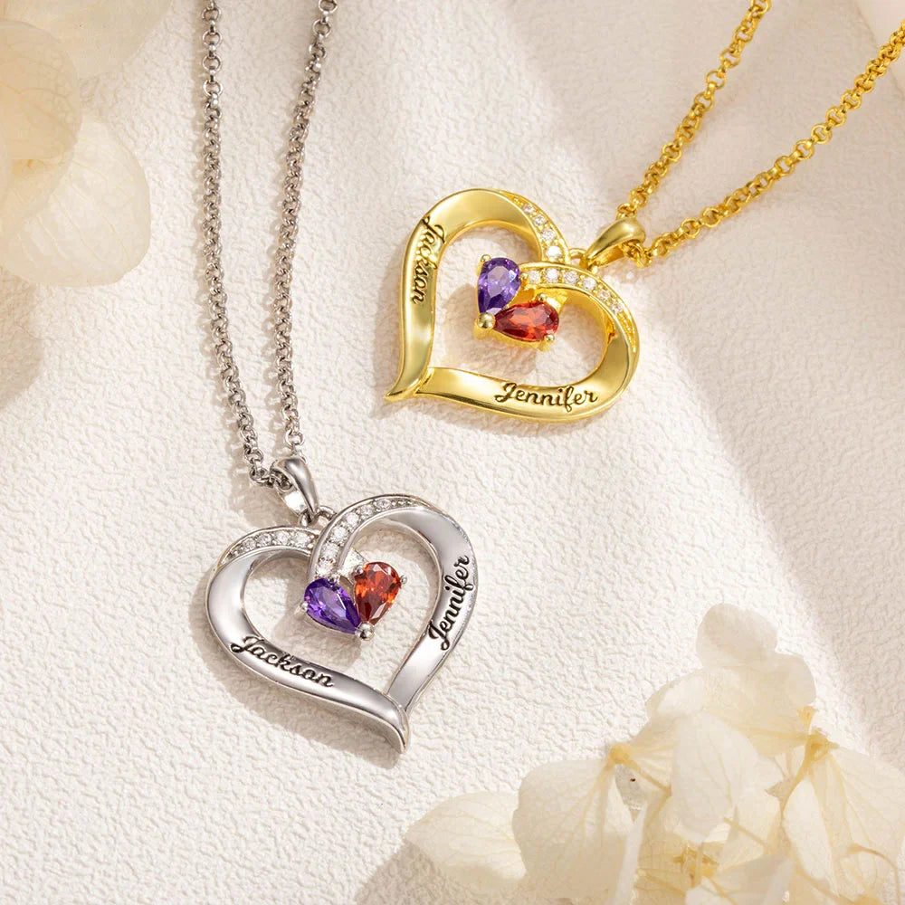 “You & Me, Always” – Personalized Couple’s Necklace