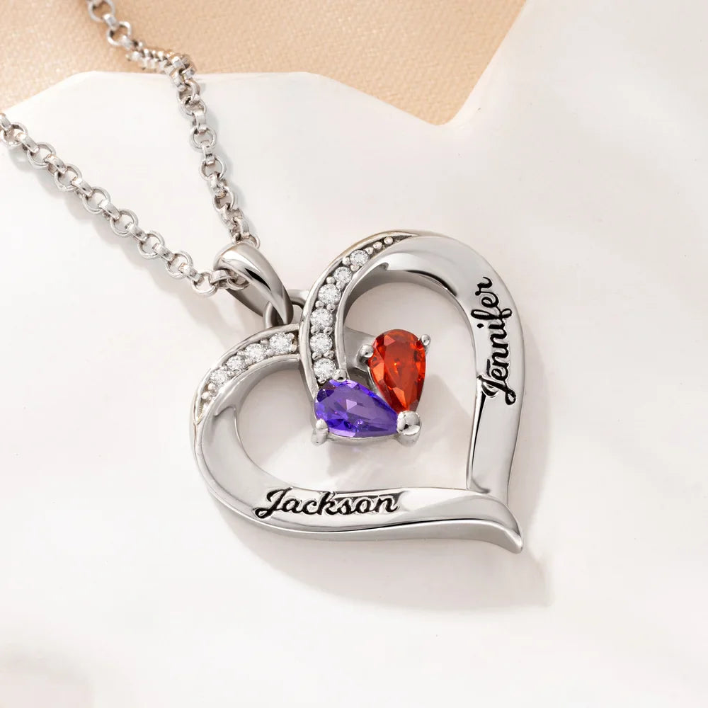 “You & Me, Always” – Personalized Couple’s Necklace