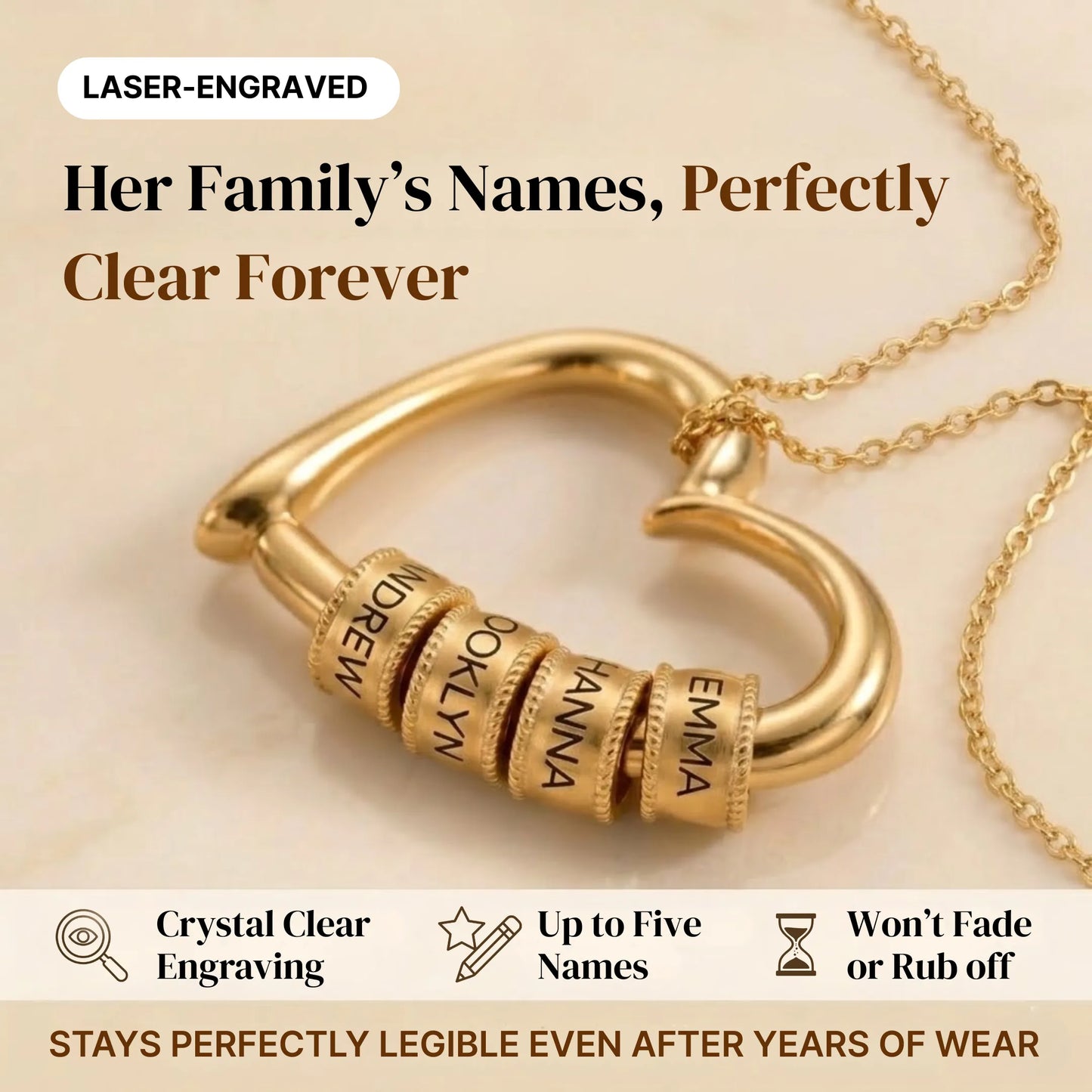 The "Heart of the Family" Necklace.