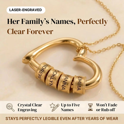 The "Heart of the Family" Necklace.