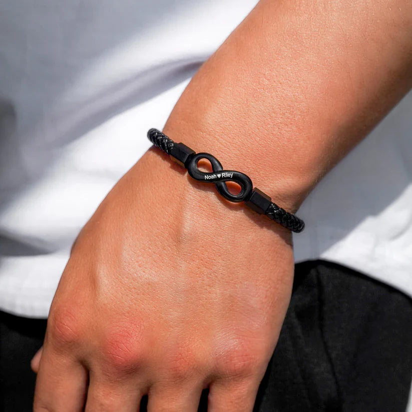 "To My Man" - Infinity Bracelet