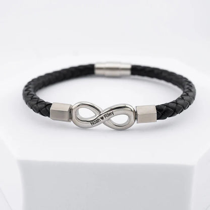 "To My Man" - Infinity Bracelet